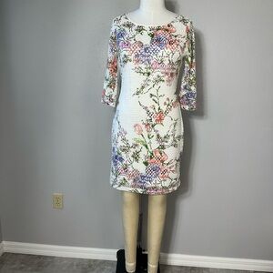 R&K Women’s Dress Size 6 Floral Stretch Lace